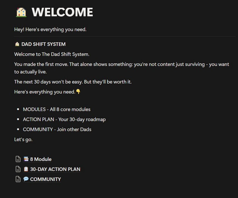 Notion Welcome Dashboard