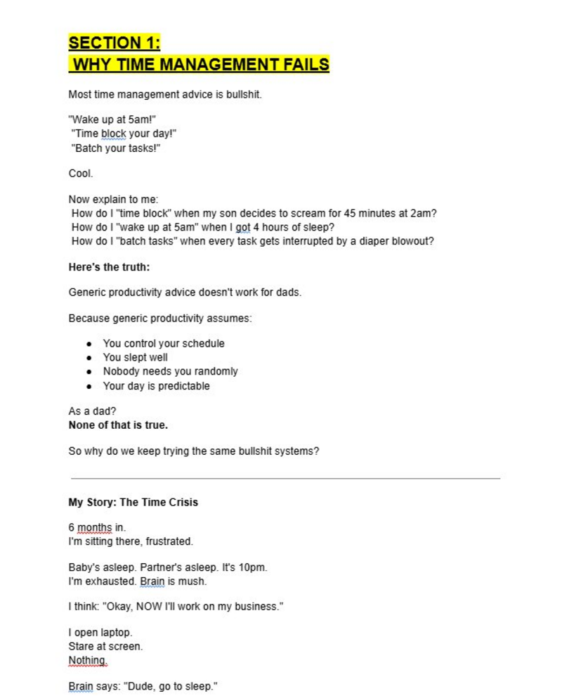 Module 2 — The 5:30am Time System